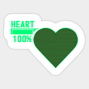 Critical Hit On My Heart Sticker